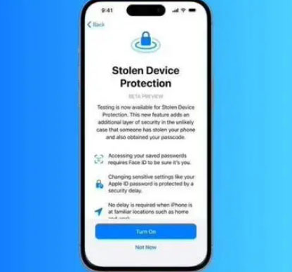 沿河苹果授权维修店分享被盗设备保护功能开启方法 