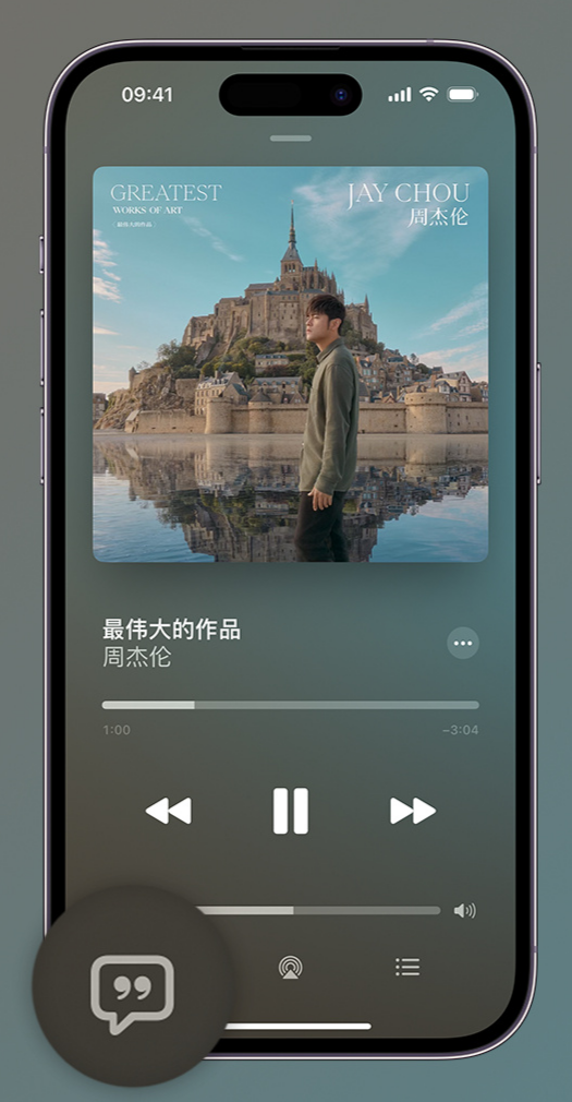 沿河iphone维修分享如何在iPhone上使用Apple Music全新唱歌功能 