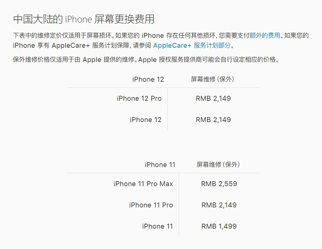 沿河苹果手机维修分享iPhone 12/12 Pro 更换屏幕多少钱 